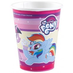   Én kicsi pónim Rainbow Sparkle papír pohár 8 db-os 250 ml