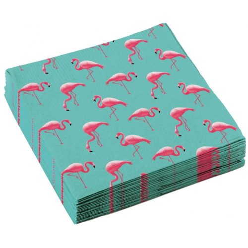Flamingó szalvéta 20 db-os