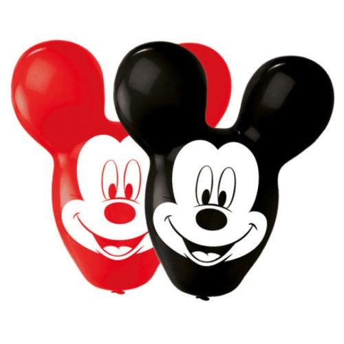 Disney Mickey Ears léggömb, lufi 4 db-os 22 inch (55,8cm)