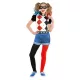 Harley Quinn Crazy jelmez 10-12 év