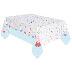 Peppa malac Confetti műanyag asztalterítő 120x180 cm