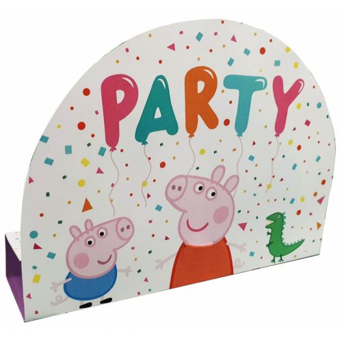 Peppa malac Confetti Party meghívó 8 db-os