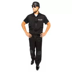 Német rendőr Swat felnőtt jelmez XL