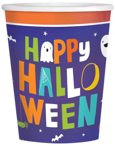 Halloween Friends papír pohár 8 db-os 250 ml