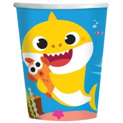 Baby Shark Music papír pohár 8 db-os 250 ml