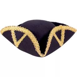Kalóz Tricorn kalap, jelmez kiegészítő