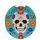 Halloween Day Of The Dead lampion 25 cm