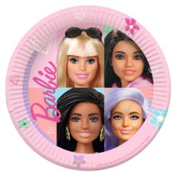 Barbie Sweet Life papírtányér 8 db-os 23 cm