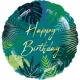 Happy Birthday Tropical fólia lufi 43 cm