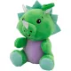 Dinoszaurusz Green 2 az 1-ben játék és léggömb, lufi súly 11 cm