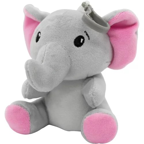 Elefánt Pink 2 az 1-ben játék és léggömb, lufi súly 11 cm