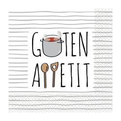 Guten Appetit Strip szalvéta 16 db-os 33x33 cm