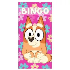   Bluey Bingo fürdőlepedő, strand törölköző 70x140cm (Fast Dry)