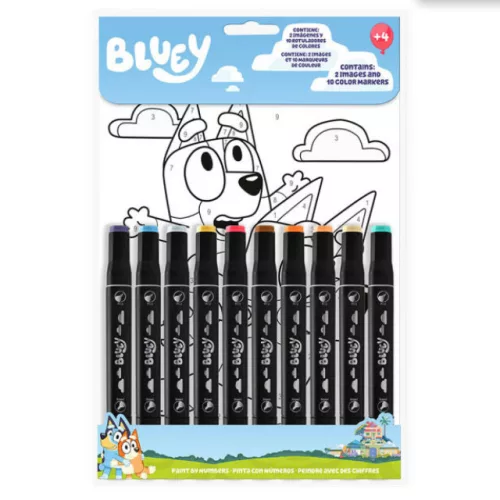 Bluey Life számos színező