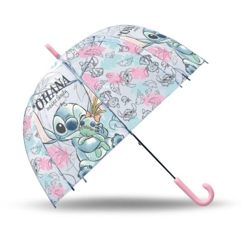 Disney Lilo és Stitch, A csillagkutya Ohana gyerek átlátszó esernyő Ø70 cm