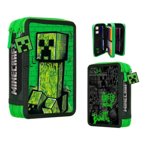 Minecraft Blocky Boom tolltartó töltött 2 emeletes