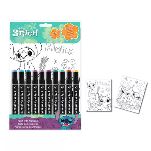 Disney Lilo és Stitch, A csillagkutya Aloha számos színező