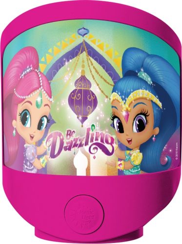 Shimmer és Shine Dazzling éjjeli lámpa, éjszakai fény