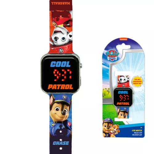 Mancs Őrjárat Cool digitális LED karóra