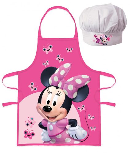 Disney Minnie Sparkling Eyes gyerek kötény 2 darabos szett