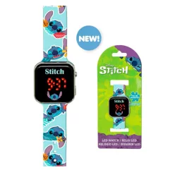   Disney Lilo és Stitch, A csillagkutya Magical Blue digitális LED karóra