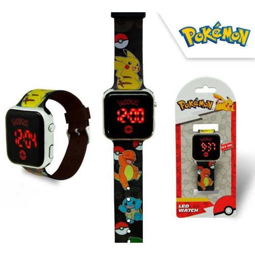 Pokémon Elements digitális LED karóra