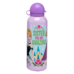   Disney Jégvarázs Amazing Sister alumínium kulacs ívókupakkal 500 ml
