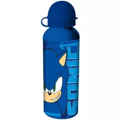   Sonic a sündisznó Prime Blue alumínium kulacs ívókupakkal 500 ml