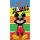 Disney Mickey Starts fürdőlepedő, strand törölköző 70x137 cm (Fast Dry)