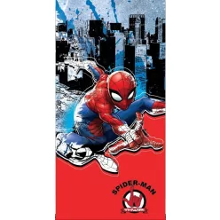   Pókember Jump fürdőlepedő, strand törölköző 70x137 cm (Fast Dry)