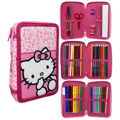 Hello Kitty Pinky tolltartó töltött 3 emeletes