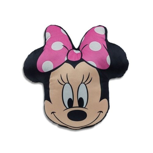 Disney Minnie Head 3D formapárna, díszpárna 35 cm Velúr