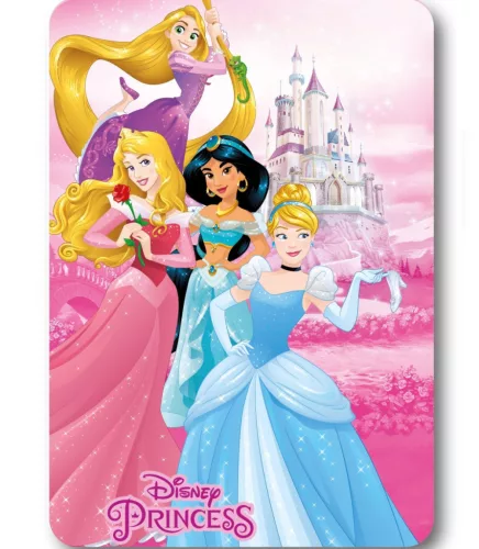 Disney Hercegnők Castle polár takaró 100x140cm