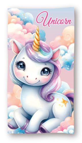 Unikornis Starlight fürdőlepedő, strand törölköző 70x140cm (Fast Dry)