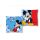 Disney Mickey Timeless párna, díszpárna 38 cm Velúr