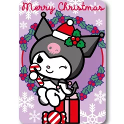 Hello Kitty Kuromi Karácsonyi polár takaró 100x140cm