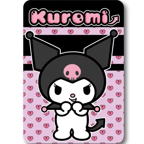 Hello Kitty Kuromi Heart polár takaró 100x140cm