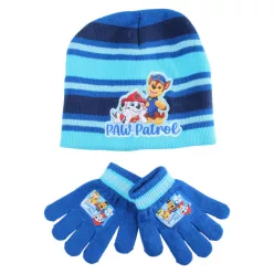 Mancs Őrjárat Ready Winter gyerek sapka + kesztyű szett