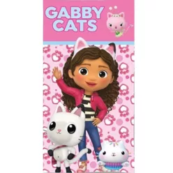  Gabi babaháza Kitty World fürdőlepedő, strand törölköző 70x140cm (Fast Dry)