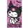 Hello Kitty Punk Kuromi fürdőlepedő, strand törölköző 70x140cm (Fast Dry)