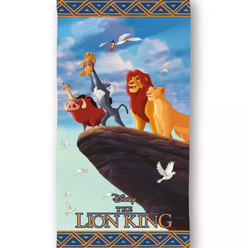 Disney Az Oroszlánkirály Savanna King fürdőlepedő, strand törölköző 70x140cm (Fast Dry)