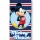 Disney Mickey Navy Stripe fürdőlepedő, strand törölköző 70x140cm (Fast Dry)