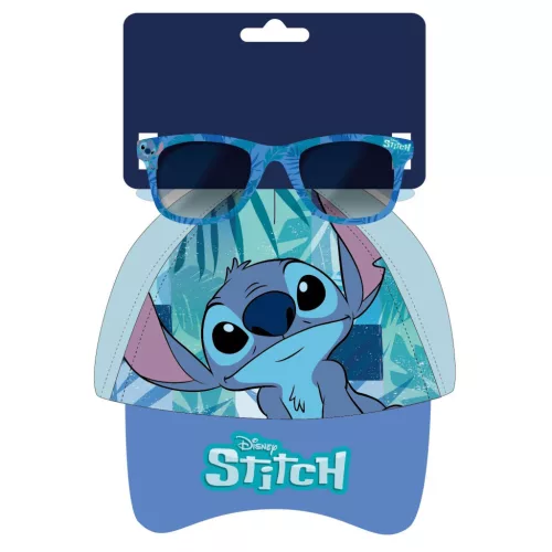 Disney Lilo és Stitch, A csillagkutya Blue Leaf napszemüveg és baseball sapka szett