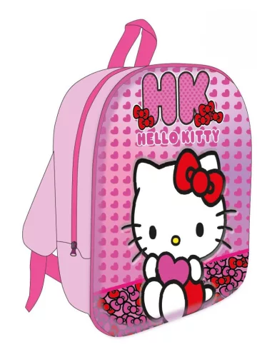 Hello Kitty Bows 3D hátizsák, táska 30 cm