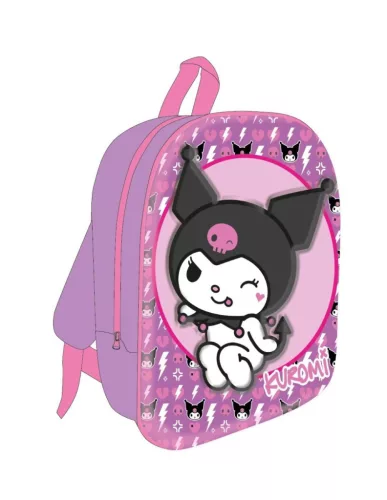 Hello Kitty Rebel Heart 3D hátizsák, táska 30 cm