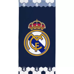   Real Madrid Hexa Design fürdőlepedő, strand törölköző 70x140cm (Fast Dry)