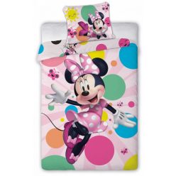 Disney Minnie Dotted ágyneműhuzat 140×200cm, 70×90 cm