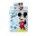 Disney Mickey Oh Boy gyerek, ovis ágyneműhuzat 100×135 cm, 40×60 cm
