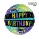Happy Birthday Vivid Gaming fólia lufi 46 cm
