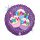 Happy Birthday Cupcake Holo fólia lufi 46 cm